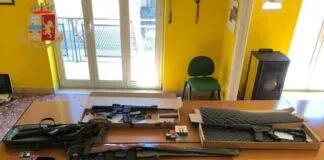 S.Agata Militello (ME): un sessantenne, e’ stato denunciato dagli agenti della Polizia di Stato per omessa custodia di armi