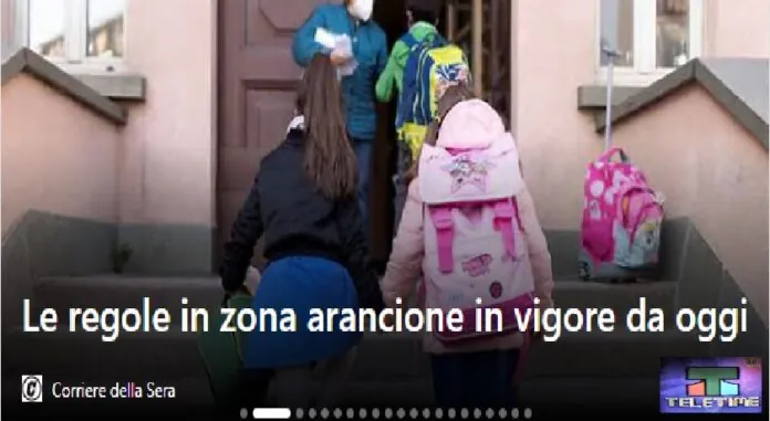 Regole zona arancione