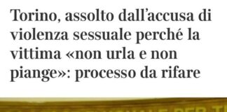 Lo ha scritto…, stamane sulla sua Pagina Facebook, l’onorevole leccese del Gruppo di Forza Italia a Montecitorio, Veronica Giannone