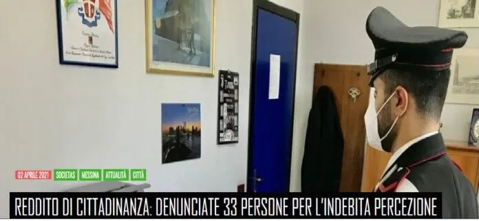Verifiche Carabinieri Reddito di Cittadinanza