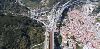Messina, viadotto Ritiro: dall’alto le spettacolari immagini dell’avanzamento dei lavori