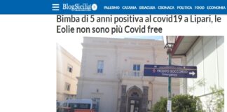 Nella scuola dell’infanzia di Pianoconte, borgata residenziale di Lipari, una bimba di 5 anni è risultata positiva al covid19