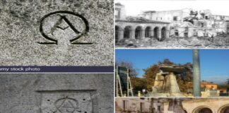 Esempio di simbologia conforme alla Cristianità: “Alpha e Omega insieme segnano l’inizio e la fine”