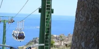 Dopo mesi di stop dettato dall’emergenza sanitaria, ritorna in attività la funivia che collega il centro storico con la frazione di Mazzaró
