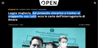 Gli aggiornamenti sulla Loggia Ungheria: dal presunto «incarico a Conte»…, ai «rapporti» con Lotti