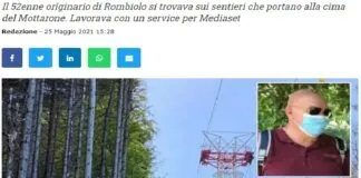 Un operatore tv è morto per un malore nella zona del Mottarone, dove domenica è precipitata una cabina della funivia causando la morte di quattordici persone