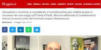 Ho accettato di prendere il timone delle testate televisive e online de LaC News24, perché credo che questo gruppo abbia la visione e la forza per dare voce potente al Mezzogiorno, nella difesa dei diritti negati o “concessi” come fossero un favore, una regalìa, con lo sconto, al ribasso, perché se si tratta del Sud, non può che essere meno: «salute, trasporti, rispetto, istruzione»