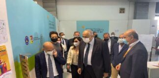 Visita degli assessori regionali all’Energia Daniela Baglieri e all’Istruzione Roberto Lagalla, oggi pomeriggio, nell’Hub della Fiera di Messina