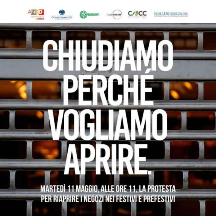 chiudiamo perchè vogliamo aprire
