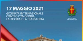 Il Comune di Messina aderisce alla Giornata internazionale contro l’omofobia, la lesbofobia, la transfobia e bifobia giornata contro l'omofobia