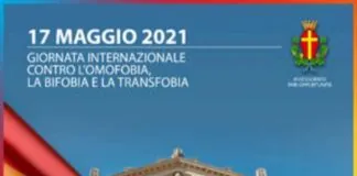 Il Comune di Messina aderisce alla Giornata internazionale contro l’omofobia, la lesbofobia, la transfobia e bifobia giornata contro l'omofobia