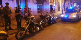 Messina, rissa tra motociclisti in città, dieci persone arrestate dalla Polizia di Stato