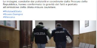 Gli investigatori della Squadra Mobile hanno eseguito l’ordinanza della misura cautelare in carcere, emessa dal GIP presso il Tribunale di Messina a carico di un trentottenne ritenuto responsabile del reato di violenza sessuale ai danni di minori