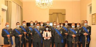 Nella mattina di ieri 23 giugno 2021, S.E. il Prefetto di Messina, d.ssa Cosima Di Stani, in occasione del 247° anniversario della fondazione della Guardia di Finanza, oltre a partecipare alla relativa cerimonia, si è recata per la prima volta in visita alla caserma “S. Cotugno” di via Tommaso Cannizzaro