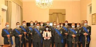 Nella mattina di ieri 23 giugno 2021, S.E. il Prefetto di Messina, d.ssa Cosima Di Stani, in occasione del 247° anniversario della fondazione della Guardia di Finanza, oltre a partecipare alla relativa cerimonia, si è recata per la prima volta in visita alla caserma “S. Cotugno” di via Tommaso Cannizzaro