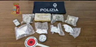 I poliziotti della Questura, oggi 5 giugno 2021 hanno arrestato tre persone e sequestrato 2 kili e 100 grammi di cocaina ed 1 kilo e 300 grammi di eroina