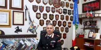 Sarà insignito insieme a 4 colleghi del titolo di Carabiniere dell’anno 2021