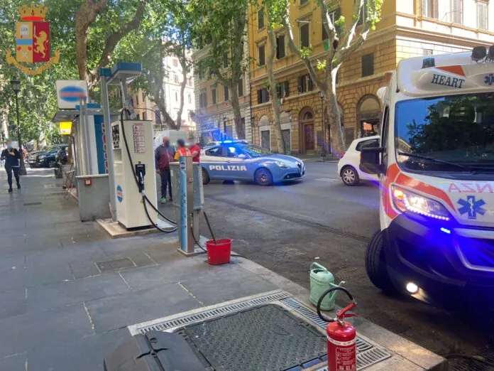 Rapine Roma Polizia di Stato