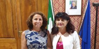 I componenti della Prefettura di Messina, salutano la Viceprefetto Natalia Ruggeri