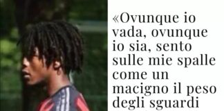 “Sono stato adottato da piccolo…, ricordo che tutti mi amavano… ovunque fossi, ovunque andassi, tutti si rivolgevano a me con gioia, rispetto e curiosità… adesso sembra che si sia capovolto tutto”