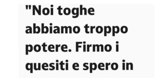 A scriverlo oggi sul suo profilo di Facebook è la deputata leccese di Montecitorio del Gruppo di Forza Italia, Veronica Giannone