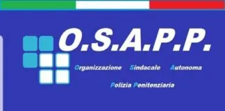 A darne notizia è Salvatore Chillemi – Delegato Nazionale OSAPP – che punta il dito sulla cronica carenza di organico di Polizia Penitenziaria ma anche di quella prevista dalla norma che attribuisce alle ASP il servizio di tutela della salute dei detenuti ristretti per motivi psichiatrici