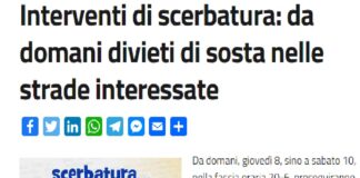 Da domani, giovedì 8, sino a sabato 10, nella fascia oraria 20-6, proseguiranno gli interventi di scerbatura effettuati dalla Messinaservizi Bene Comune sul lato sud di viale Giostra