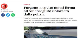 Questa mattina, gli agenti delle volanti della polizia di Stato di Catania hanno arrestato G.A., classe 74’, pregiudicato, per il reato di resistenza a Pubblico Ufficiale