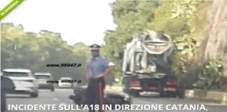 A causa di un incidente…, che è avvenuto questa mattina sulla A18 Messina-Catania (poco prima del casello di San Gregorio) nella stessa arteria la circolazione viaria ha subito una paralisi in direzione del Comune etneo