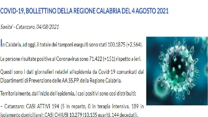 c calabria 4 agosto