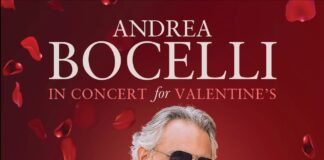 Andrea Bocelli è entusiasta di annunciare il tour 2022 in Concerto per San Valentino