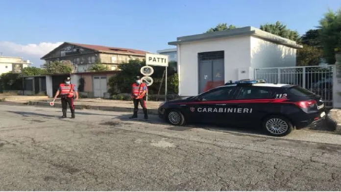 Donna aggredita carabineri Patti