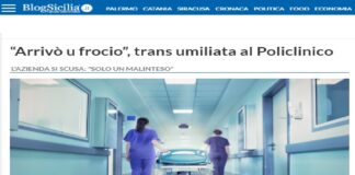 Lei ha l’aspetto di una donna, ma il documento di identità dice che è un uomo: a Palermo una transessuale sarebbe stata pesantemente umiliata durante una visita medica all’Ospedale Policlinico