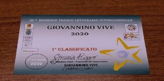 La cerimonia di premiazione del “Premio letterario Internazionale, Giovannino vive” relativa alla terza e alla quarta edizione, si è tenuta il 17 settembre c.a., alle ore 18:30