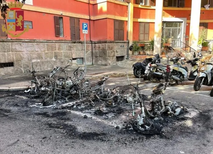 INCENDIO ROMA