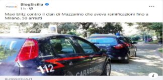Maxi operazione antimafia nel nisseno: dall’alba è scattata l’azione ‘Chimera’ contro il clan mafioso di Mazzarino