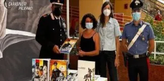 Nell’ambito dello “Zen Book Festival”, i carabinieri di Palermo hanno donato ieri alcuni libri editi dall’Arma e destinati proprio ai ragazzi a Mariangela Di Gangi, presidente dell’Associazione “Zen Insieme” e direttrice della biblioteca ‘Giufa”