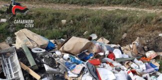 Giro di vite dei carabinieri in materia di abbandono di rifiuti