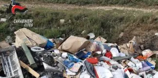 Giro di vite dei carabinieri in materia di abbandono di rifiuti