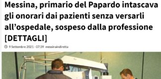 I Finanzieri del Comando Provinciale di Messina, nell’ambito di un’indagine coordinata dai magistrati della locale Procura della Repubblica, hanno portato a compimento una complessa investigazione nel settore sanitario, finalizzata a verificare il rispetto della disciplina dell’esercizio dell’Attività Libero Professionale Intramuraria (c.d. “ALPI”) da parte di un noto professionista cittadino