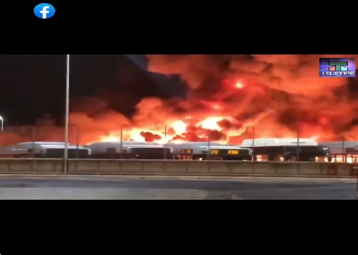 Incendio ATAC ROMA