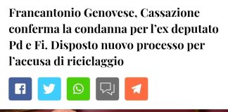 “Era un signore delle preferenze in Sicilia, terra in cui troppe volte il denaro pubblico è diventato bottino di politici spregiudicati”