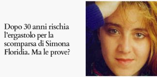 Per un tragico evento tuttora pieno di punti oscuri avvenuto nel lontano 1992, Andrea Bellia, un uomo oggi 45enne, rischia di essere condannato all’ergastolo per la scomparsa di Simona Floridia… tutto senza alcuna prova tangibile