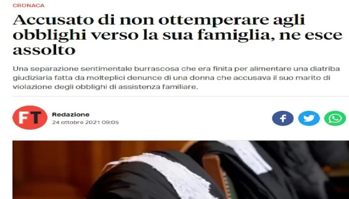 Uomo assolto Forlì