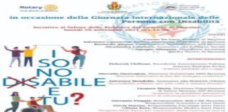 Oggi, lunedì 29, alle ore 16, nel Salone delle Bandiere di Palazzo Zanca, in occasione della Giornata Internazionale delle Persone con Disabilità, alla presenza del Sindaco Cateno De Luca, si è tenuto un incontro, aperto alla cittadinanza, organizzato dall’Assessore alle Politiche Sociali Alessandra Calafiore sul tema “Io Sono (dis)abile e tu?”, cui hanno preso parte il Magnifico Rettore Salvatore Cuzzocrea, l’Assessore alla Mobilità Urbana Salvatore Mondello, il Commissario straordinario dell’ASP Messina Bernardo Alagna e il Presidente Incoming dei Rotary Stretto di Messina Antonio Albanese
