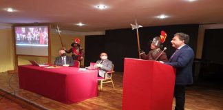 Nell’ambito delle Commemorazioni europee del 450° Anniversario della Battaglia di Lepanto, alla presenza del Prefetto di Messina Dott.ssa Cosima Di Stani e delle autorità civili e militari cittadine, è stato presentato ieri, nella sala Sinopoli del Teatro Vittorio Emanuele di Messina, il libro “Cervantes a Messina al Tempo di Lepanto. 1571”