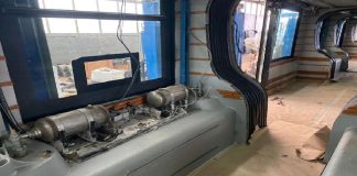 Blitz del vertice di ATM S.p.A., Giuseppe Campagna, alle aziende che stanno riqualificando i tram di Messina