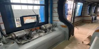 Blitz del vertice di ATM S.p.A., Giuseppe Campagna, alle aziende che stanno riqualificando i tram di Messina