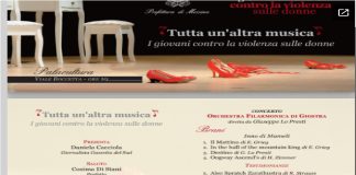 In occasione della “Giornata Internazionale per l’eliminazione della violenza contro le donne”, presso il Palacultura “Antonello”, giorno 25 novembre alle ore 10 avrà luogo un concerto con l’Orchestra filarmonica di Giostra e il pianista Davide Carfì, organizzato dalla Prefettura di Messina con la collaborazione del Comune e con l’Università degli Studi
