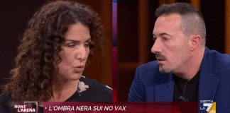 Lo scontro prolungato tra Sandra Amurri e Maurizio Pinto: ” Mi conforta che da domani voi sarete liberi di non vaccinarvi, di ammalarvi e di non stare in mezzo a noi!”